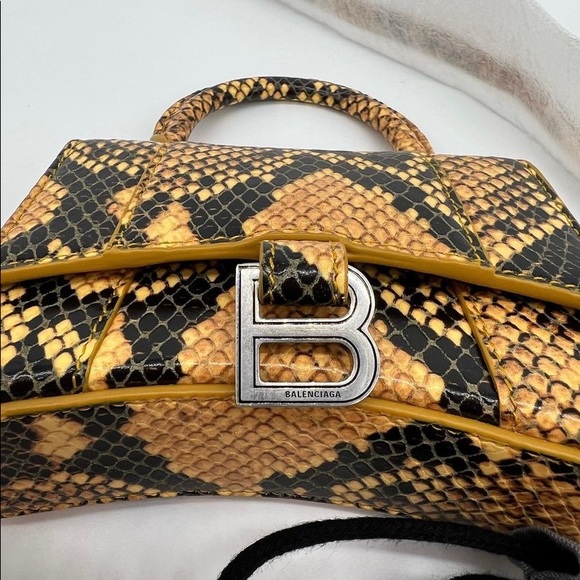 Balenciaga Python Mini Hourglass - Picture 4 of 6